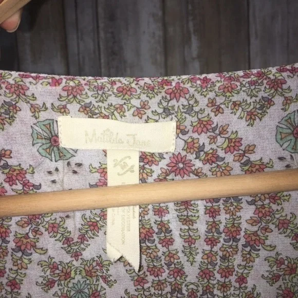 Matilda Jane Floral Fly By Layered Blouse - Picture 7 of 7